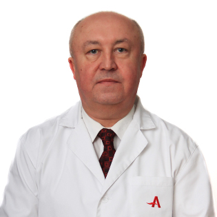 Доктор медичних наук, професор<br>Лікар терапевт вищої категорії: Валецький Юрій Миколайович